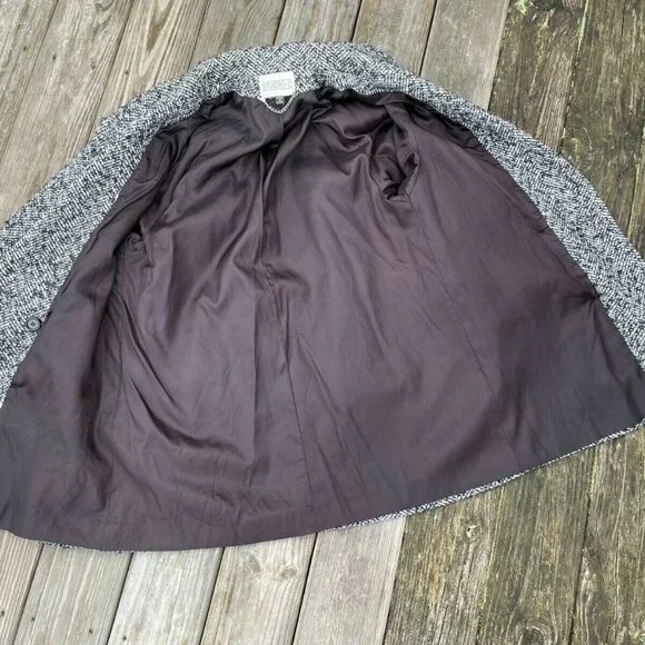 Studio C Women Jacket Vintage Coat Made in USA Wool Blend Size L Read Des Size